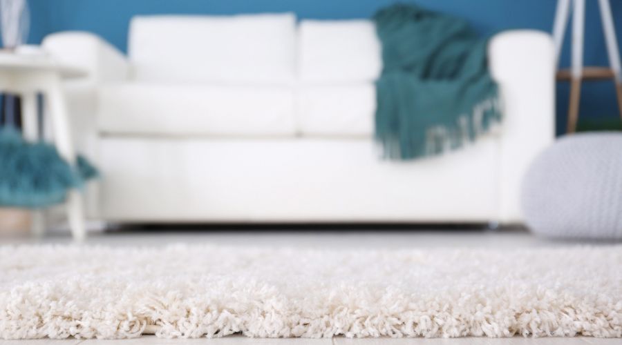 clean living roon carpet